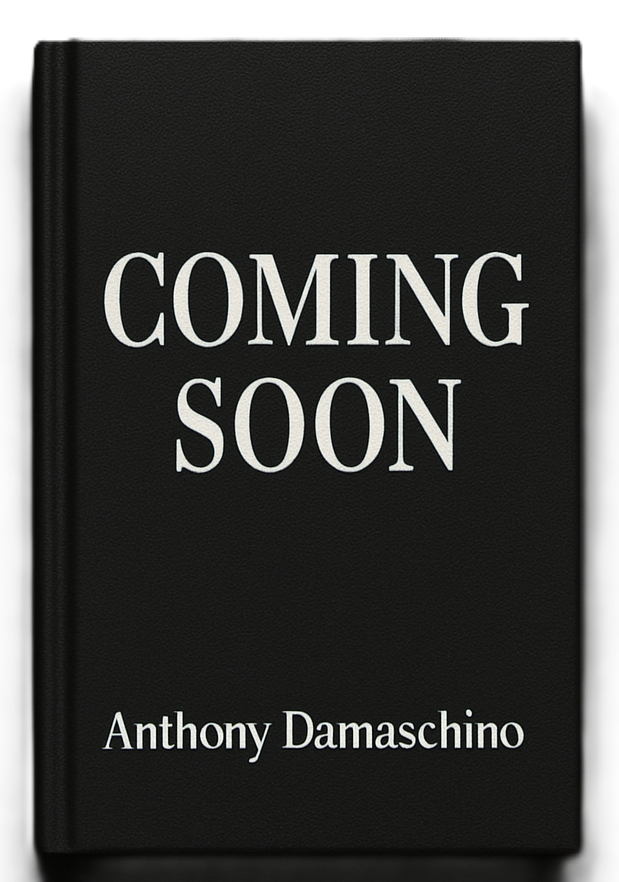 The coming soon cover of Anthony Damaschino's debut novel.